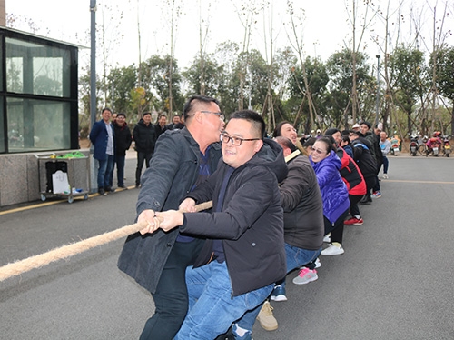 舉辦迎新年職工趣味運動會，共度歡樂時光